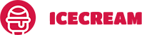 Logo w kształcie loda